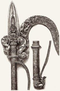 Ankusha aus dem 17. Jahrhundert aus Südindien