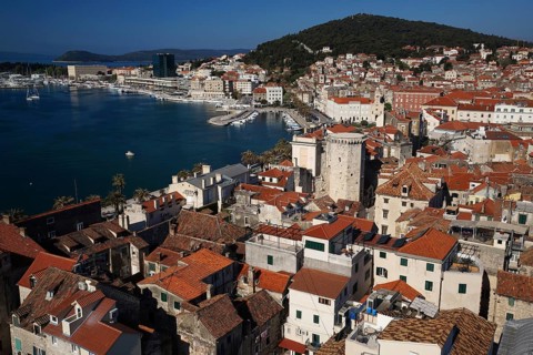 View of the city of Split, Croatia, Split, Croatia