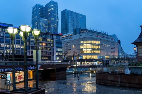 Galeria department stores' at the Hauptwache, on Große Eschenheimer Straße and pedestrian zone