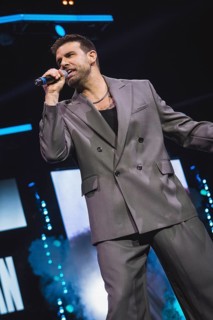 Jay Khan at the Schlagernacht des Jahres live on Das Original Tour in the Berlin Uber Arena on 16