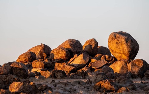 Rock formation, Brandberg, Damaraland, Namibia