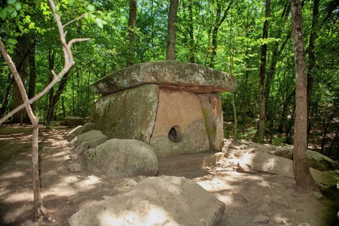 Dolmen. Krasnodar krai. Russia
