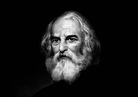 Henry Wadsworth Longfellow, 1807 – 1882, American poet, digitally edited according to a painting by