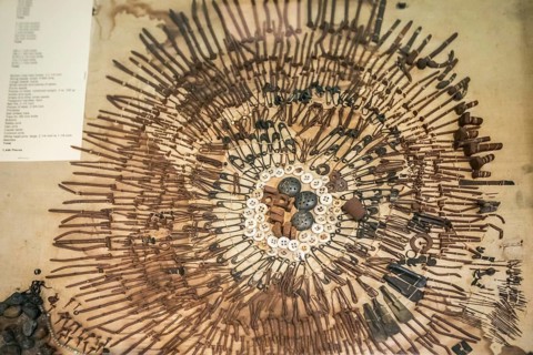 St. Joseph, Missouri - Objects found in the stomach during an autopsy of a mental patient, on