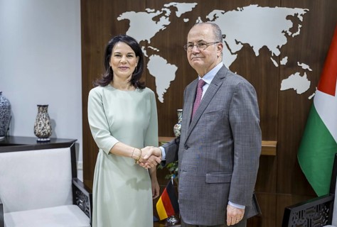 Annalena Bärbock (Alliance 90/The Greens), Federal Foreign Minister, pictured during her trip to