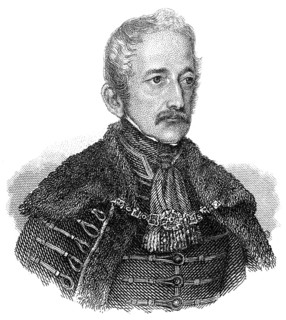Alois Freiherr von Mednyánszky, 1784 - 1844, Hungarian writer and Historian, Alois Freiherr von