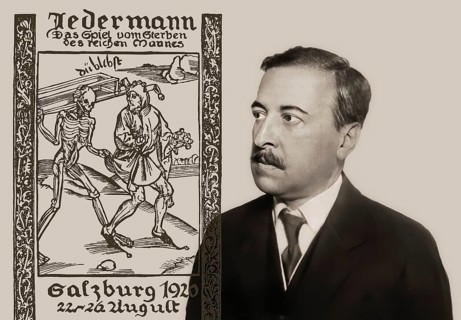 Hugo von Hofmannsthal, 1874-1929, Austrian novelist and poet, digital edited according to the title