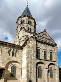 Clermont Ferrand. Romanesque church of Notre Dame du Port. Puy de Dome department. Auvergne Rhone