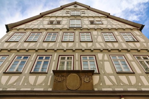 Natural History Museum Reutlingen, exhibition building, museums, half-timbered house, coat of arms,