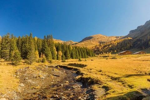 Lenzanger creek, Hohe Tauern NP, Kolm Saigurn valley head, Rauris Valley, Austria