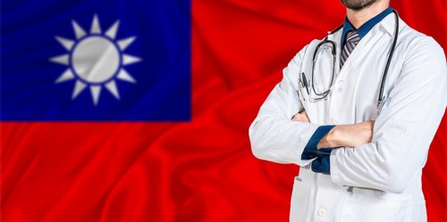 Taiwan National Health System. Taiwan Health And Medical Insurance Concept