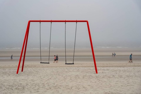 North Sea island of Langeoog, early summer, shortly after the first easing of the lockdown in the