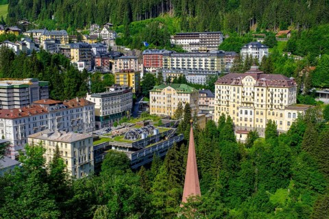 Bad Gastein, Gastein Valley, Salzburger Land, Austria
