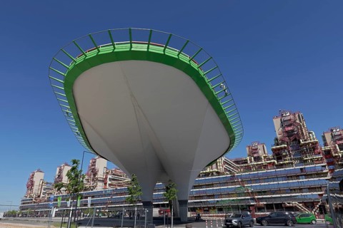 Helipad of the University Hospital RWTH Aachen, University Hospital, Aachen, North