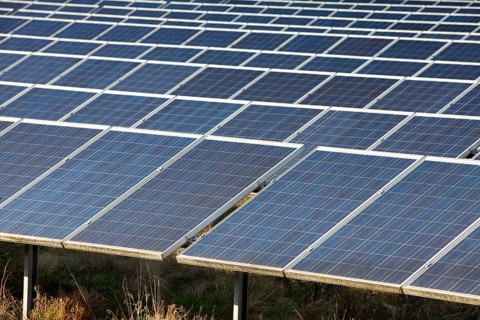 Open space solar photovoltaic plant, Troisdorf Solar, F+S, Troisdorf-Oberlar, North