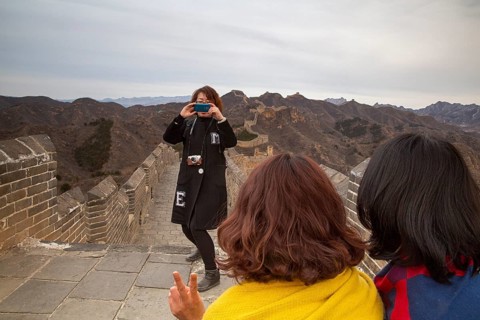 The Great Wall of China stretches across northern China, from Liaoning Province in the east to