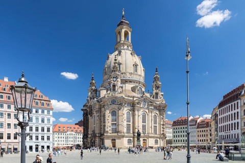 Church of Our Lady on Neumarkt, Dresden, Saxony, Germany