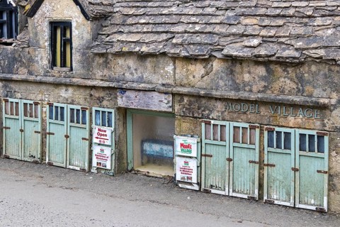 Building, miniature village, Bourton-on-the-Water, The Cotswolds, Gloucestershire, England, Great