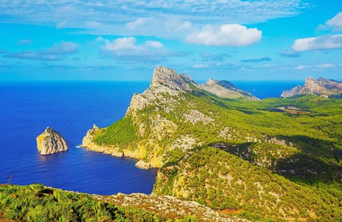 Formentor cape, Mallorca, Balearic Islands, Spain