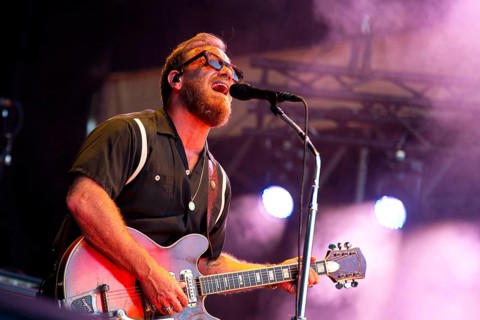 Dan Auerbach, singer/guitarist, from THE BLACK KEYS live at Zitadelle Spandau on 01.07.2025