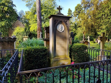 Tomb of Melchior and Sulpiz Boisserée in front of St George's Chapel, Old Cemetery, Bonn, North