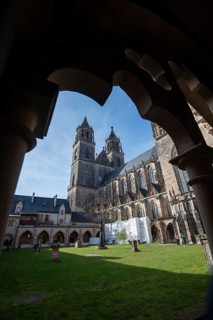 Magdeburg Cathedral, Cloister, Magdeburg, Saxony-Anhalt, Germany
