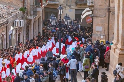 Good Friday procession, Enna, Siclly, Italy