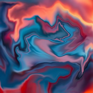 A captivating abstract background blending vibrant neon colors in fluid shapes. This dynamic and