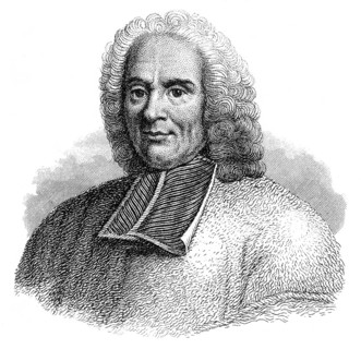 Portrait of Charles Rollin, 1661 - 1741, a French historian and educator, Portrait von Charles