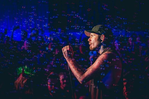 Singer Matthias Engst from Engst live on 10-year anniversary tour tour at Berlin's Astra Kulturhaus