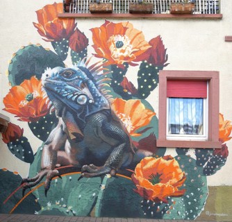 Mural by Jimena Gabino 2025, open-air gallery, WineStreetArt Festival, wine festival, street art,