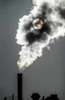 The Igony heating plant in Essen-Rüttenscheid, a district heating plant fuelled by natural gas,