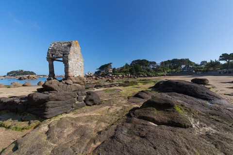 Coast of Perros-Guirec, France