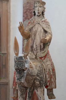 Palmesel, 12th century, in the church of St Peter and Paul, Thalstr. 31, Petersthal, Oy Mittelberg