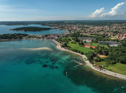 Beaches near Medulin, Istria, Croatia