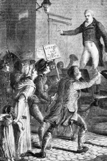 Henry Orator Hunt (1773 to 1835), a British radical orator and agitator, was invited by the