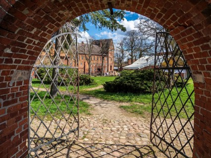 Fortress Dömitz at the Elbe river, Germany
