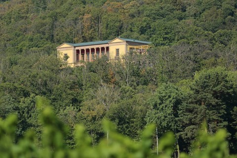 Villa Ludwigshöhe built in 1852, Edenkoben, Weinstraße, Palatinate Forest, Rhineland-Palatinate,