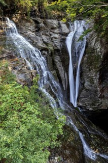 Waterfall near Sonogno, Verzasca Valley, Valle Verzasca, Canton Ticino, Switzerland