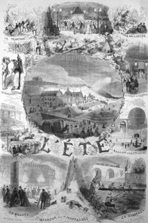 The Summer, Allegory of the Season in Various Depictions, 1870, France, Historical, digitally