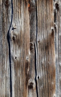 Old weathered wooden boards on a wooden wall, farmhouse, Upper Austria, Austria