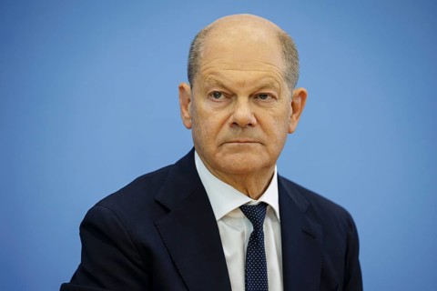 Olaf Scholz (SPD), Federal Chancellor, presents the 2025 budget at the BPK. Berlin, 05.07.2024.