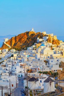 Chora village, Chora, Serifos Island, Cyclades Islands, Greece
