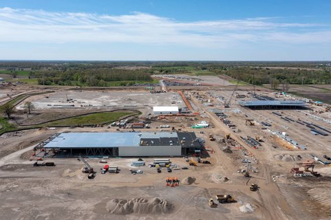 Saline, Michigan - Construction of a $16 billiion data center, developed by Related Digital for