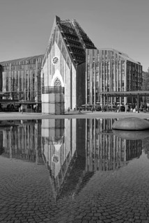 Paulinum, auditorium and university church of St. Pauli, on Augustusplatz, Leipzig University,