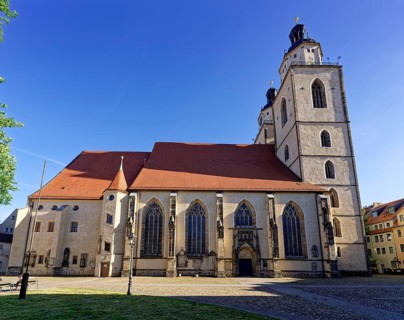 The town church of St. Marien in Wittenberg is a UNESCO World Heritage Site. Luther city