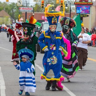Detroit, Michigan USA - 3 May 2026 - The annual Cinco de Mayo parade in southwest Detroit, a