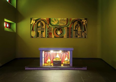 The Chapel of the Holy Oils, Liverpool Metropolitan Cathedral, Roman Catholic cathedral church,