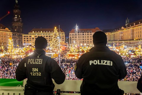 Dresden's Striezel Market has been held mostly on the Altmarkt since 1434 during Advent and