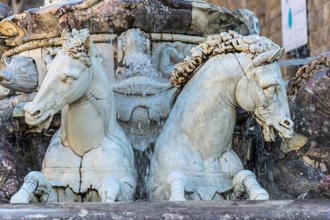Neptune Fountain, sculpture, art, Renaissance, tourist attraction, monument, sculpture,